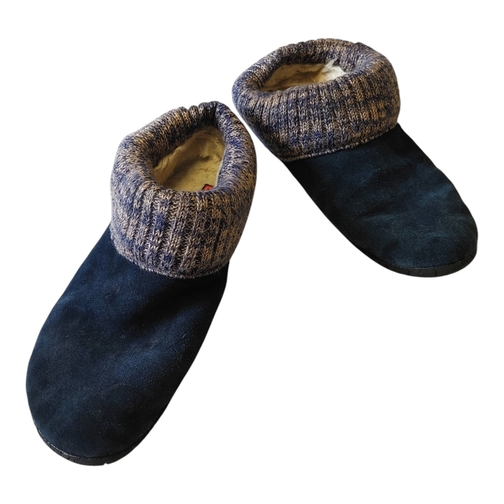 Biotime Navy and Gray Women's Slippers